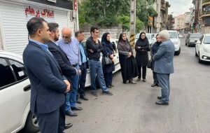 بازدید میدانی محمدحسن عاقل منش عضو شورای اسلامی شهر رشت از محله ی قدیمی استادسرا رشت و خانه موزه میرزاکوچک خان جنگلی