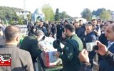 پیکر پاک شهدای مدافع امنیت در گیلان تشییع شد