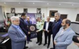 دیدار رئیس،اعضای شورای اسلامی و شهردار رشت با فرمانده نیروی انتظامی استان گیلان و فرمانده نیروی انتظامی شهرستان رشت