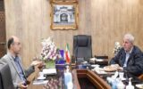 دیدار نماینده مردم رشت و خمام در مجلس شورای اسلامی با رئیس مرکز آموزشی و درمانی پورسینا