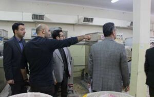 بازدید معاون توسعه مدیریت ، منابع و برنامه ریزی دانشگاه علوم پزشکی گیلان از بیمارستان صومعه سرا