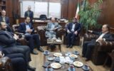 نشست مدیرعامل بانک شهر و هیئت همراه با رئیس شورای اسلامی و شهردار رشت با هدف توسعه همکاری‌های مالی میان بانک شهر و شهرداری رشت