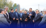 ‌بازدید میدانی رئیس، اعضای شورا و شهردار رشت از روند پیشرفت فیزیکی طرح های میثاق