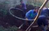 اصلاح و توسعه شبکه توزیع آب شرب روستای توسکله آلیان شهرستان فومن به طول ۲۵۰ متر