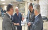 نماینده مردم آستارا و رئیس دانشگاه علوم پزشکی گیلان از پرستار سانحه‌دیده آستارا عیادت کردند