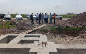 گزارش تصویری / بازدید مدیرعامل شرکت شهرکهای صنعتی استان گیلان از پروژه های در حال اجرای شهرک صنعتی سفیدرود رشت