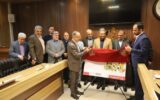 رونمایی از پوستر نخستین اجلاسیه مشترک مجمع مشورتی شوراهای اسلامی و شهرداران مراکز استان های کشور در صحن شورای رشت
