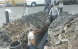 اصلاح شبکه فاضلاب یکصد خانوار رشت