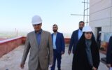 بازدید مشترک استاندار گیلان‌ و وزیر راه و شهرسازی از بیمارستان در حال احداث لاکان رشت