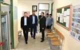 بازدید مدیرکل نوسازی مدارس گیلان از مدارس صومعه‌سرا و شرکت در مراسم اهتزاز پرچم