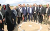 کلنگ احداث دو مدرسه ۱۲ کلاسه در مسکن مهر رشت به زمین زده شد؛