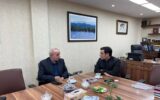 دیدار مهندس کوچکی‌نژاد با معاون توسعه دانشگاه در خصوص وضعیت پروژه‌های درمانی و مسائل حوزه سلامت گیلان