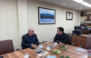 دیدار مهندس کوچکی‌نژاد با معاون توسعه دانشگاه در خصوص وضعیت پروژه‌های درمانی و مسائل حوزه سلامت گیلان