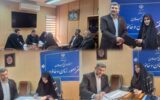 امضای تفاهم‌نامه همکاری شرکت توزیع نیروی برق گیلان و دفتر امور زنان و خانواده استانداری گیلان