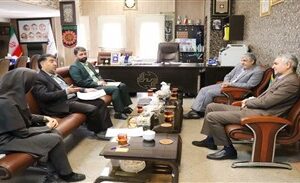 دیدار سرپرست دفتر نظارت و بازرسی شورای نگهبان استان گیلان با مدیر مخابرات منطقه