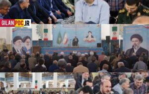 تجدید میثاق مدیرعامل و کارکنان شرکت توزیع برق گیلان با آرمان‌های معمار کبیر انقلاب