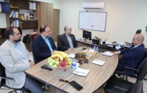 بازدید هیئت پارک علم و فناوری گیلان از شرکت داروسازی «بهوران» در شهر صنعتی رشت